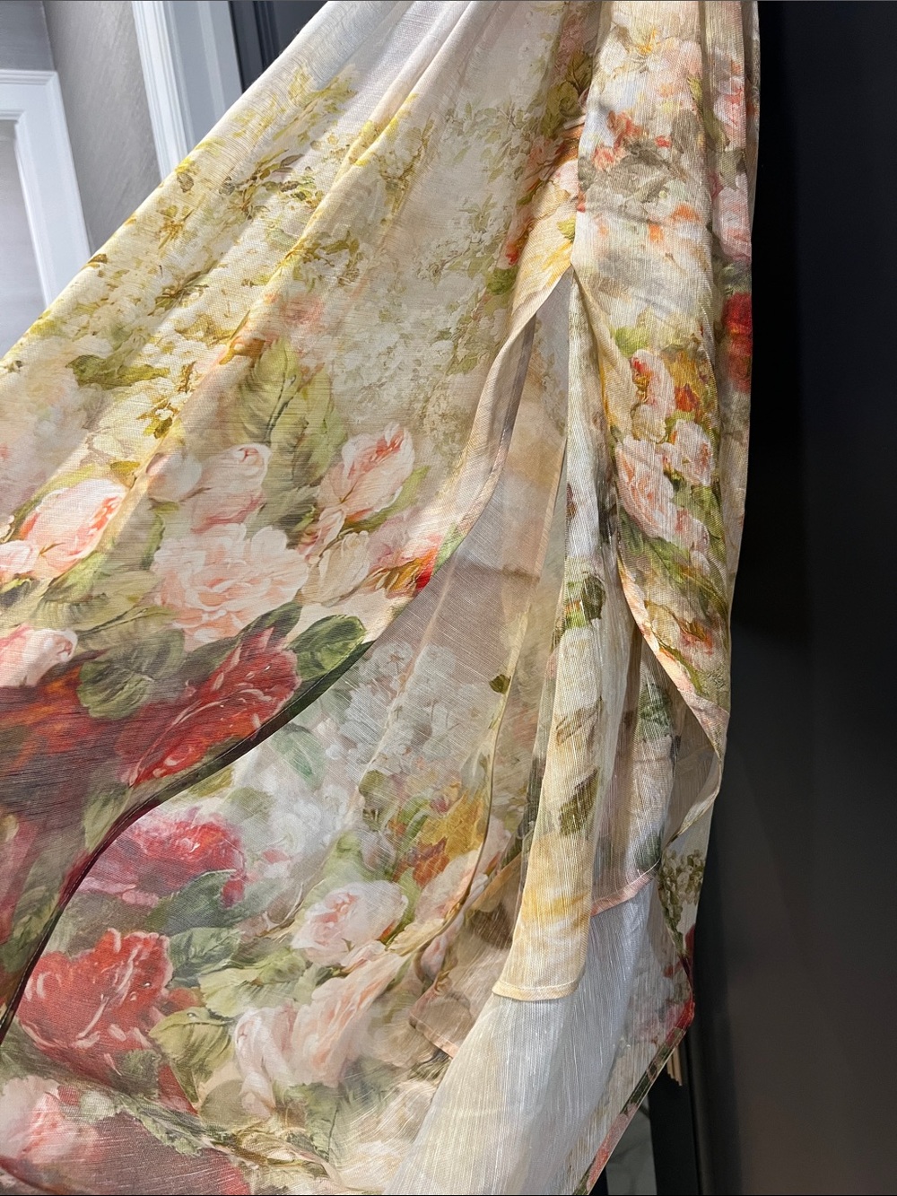 Zimmermann Luminosity Strapless Midi Dress - Picture 8 of 9